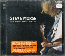 STEVE MORSE "Live In New York + Cruise Control DVD" CD-Album + DVD-Video