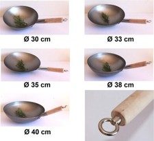 Wok Pfanne Ø 30 - 40 cm