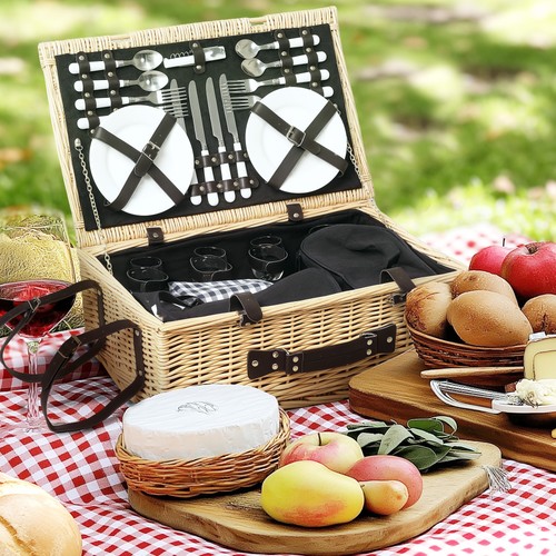 Outsunny picknickkorb aus - outsunny,