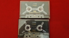 Audiokassetten ►BASF TP II 100 Reference Maxima◄ Tapedeck Music Cassette 2 Stk!