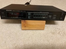 Kenwood Radio Synthesizer Tuner KT 75L 80er Jahre UKW MW LW Speicher 