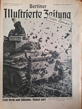 8 Exemplare Berliner Illustrierte 40iger Jahre