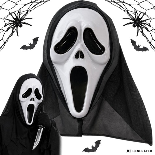 Scream maske ghostface - maske,