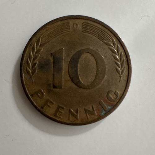 Pfennig münze - 10,