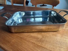 Auflaufform / Bratreine / Bräter Kupfer