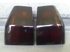 Schwarze Lasierung Lasur Lasieren Tönung für Ihre Audi 80 Coupe Rückleuchten