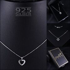 Herz Kette Halskette , echt