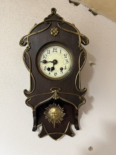 Antike wanduhr pendeluhr - wanduhr,