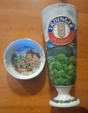 Werbeprodukte (Weizenkrug Erdinger/Aschenbecher Miltenberg Main)