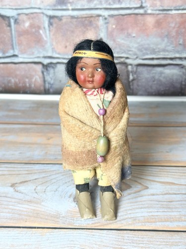Antiq skookum bully - bully, doll