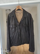 Herren Vintage Leder-Jacke