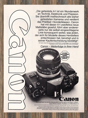 Canon reklame - a-1,