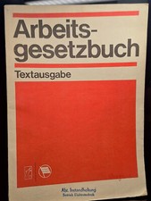 Arbeitsgesetzbuch Textausgabe