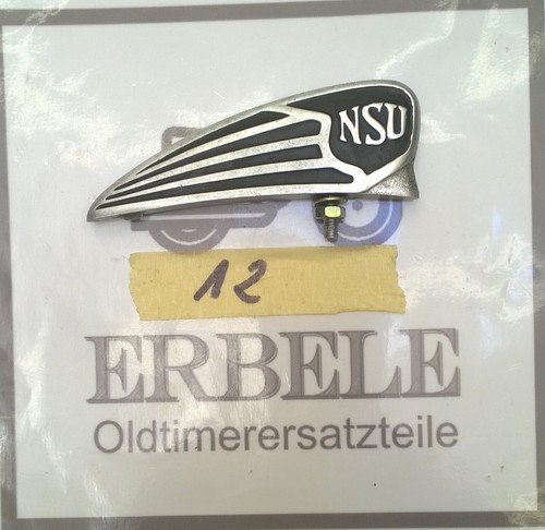 Nsu quickly emblem schwarz - quickly,