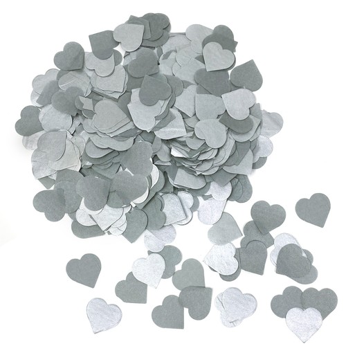 Papier herz konfetti 1000 stk - papier,