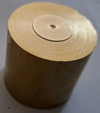 Messing Rundmaterial Reststück,  2 Stück,