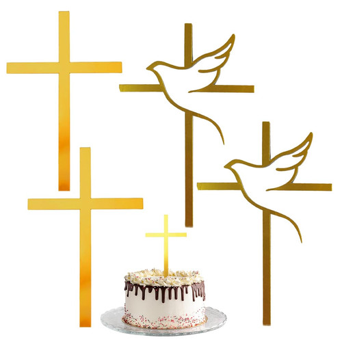 Stück kreuz tortendeko - 4,