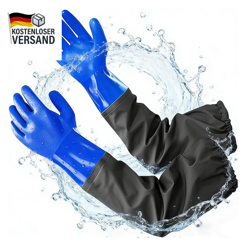 70cm gummihandschuhe lang - 70cm,