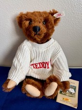 12" Steiff Teddy B. Brown