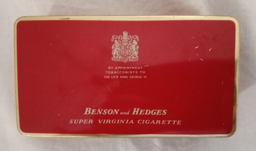 Leere benson hedges super - hedges,