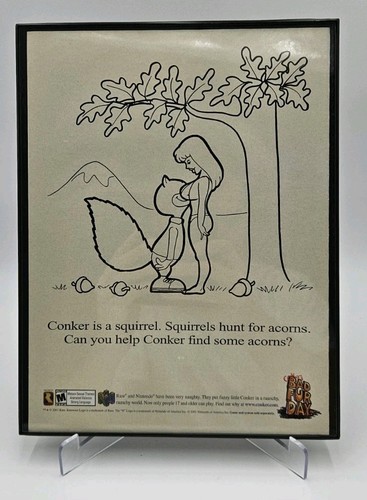 Framed authentic nintendo - framed,