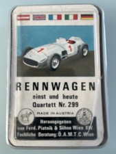 Rennwagen einst und heute