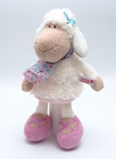NICI Schaf Lamm Jolly Journey Paris Schmetterling weiß rosa 29-30 cm