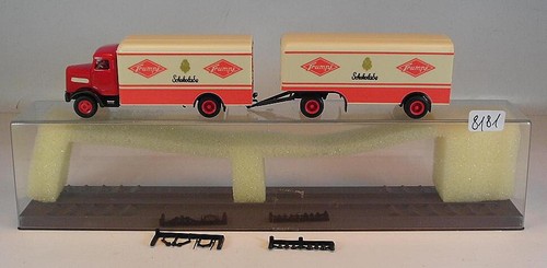 Brekina man f8 hängerzug - brekina,