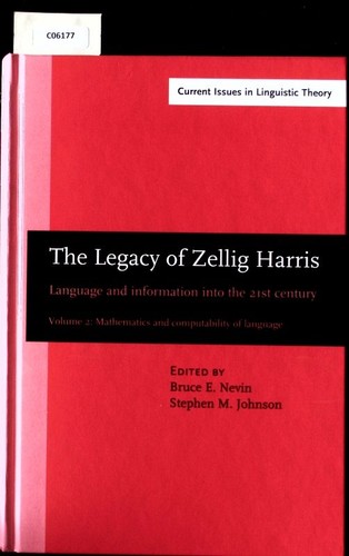 The legacy zellig harris - the,