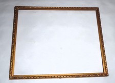 Antiker bilderrahmen - Goldrahmen 35 x 30 cm = Außenmaß