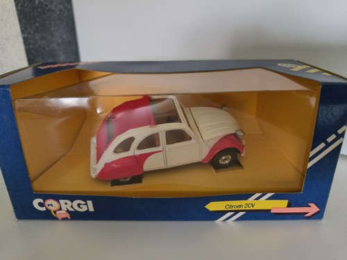 Citroen 2cv gorgi weiß rot - 2cv,