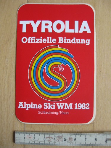 Aufkleber sticker tyrolia - /,