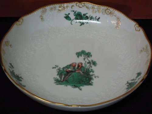 Meissen watteau malerei - watteau,