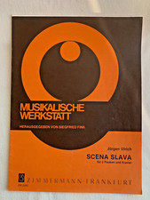 Scena Slava - Jürgen Ulrich - für 2 Pauken und Klavier - Herausg. Siegfried Fink