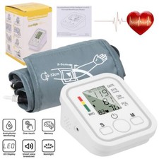 Digital Blutdruckmessgerät Oberarm LCD Blutdruck Monitor Automatische-Pulsmesser