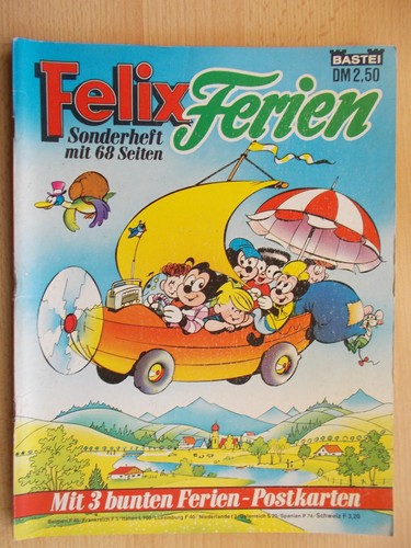 Comic felix ferien - comic,,