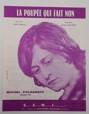 C424/ Michel Polnareff -  La POUPE QUI FAIT NON    Noten Grades 1966