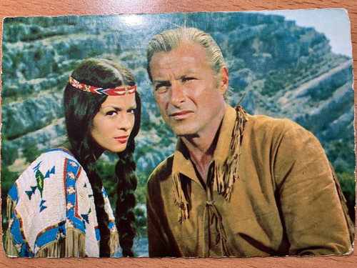 Postkarte lex barker - postkarte, marie