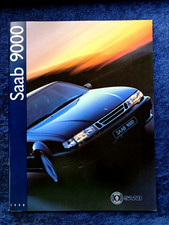 Saab 9000 CS CSE Anniversary Prospekt 1998