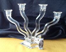 Bleikristall Glas Kerzenhalter