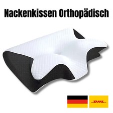 Nacken Therapiekissen Memory Schaum Anthrazit Orthopädisch Ergonomisch Schmerzen