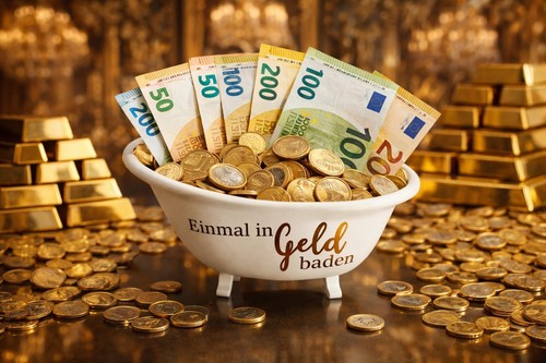 Badewanne geldgeschenk deko - geldgeschenk,