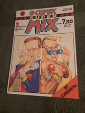 U-COMIX SUPER MIX 5 mit Schwermetall 93 mit Erotik Cover + U-Comix 74 101 • Z 1