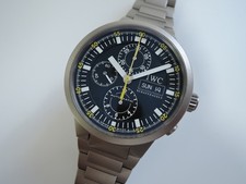 IWC 3715 GST Titan Rattrapante Schleppzeiger Tag Datum Automatic BoxPapiere 43mm