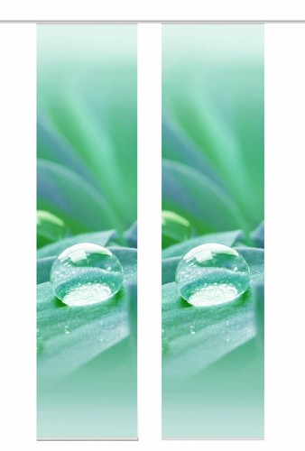 2er set schiebevorhänge gotas - schiebevorhänge,