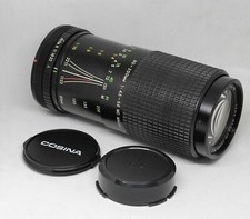 Super COSINA 80-200mm 1:4,5-5,6 Objektiv für Canon FD Analogkameras