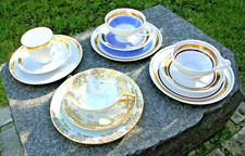 4 alte Sammeltassen - COLDITZ