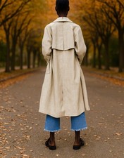 Leinenmantel Mantel 100%