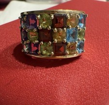 Multicolor Ring Silber 925