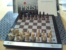 Schachcomputer Novag Presto,Anleitung,OVP Top Kult